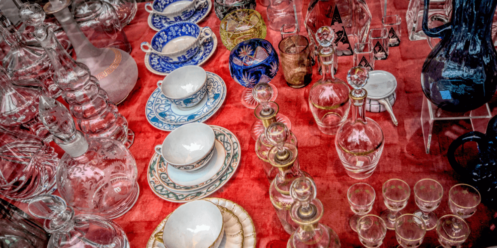 Glas verkaufen